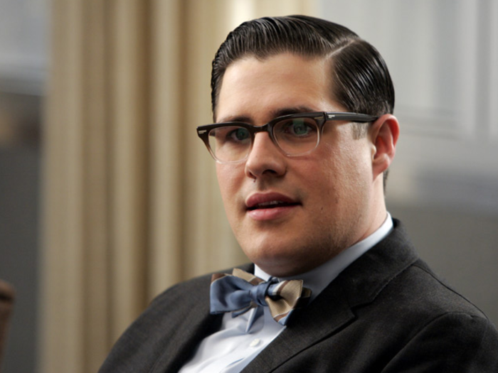 Rich Sommer has played Harry Crane for 65 episodes.