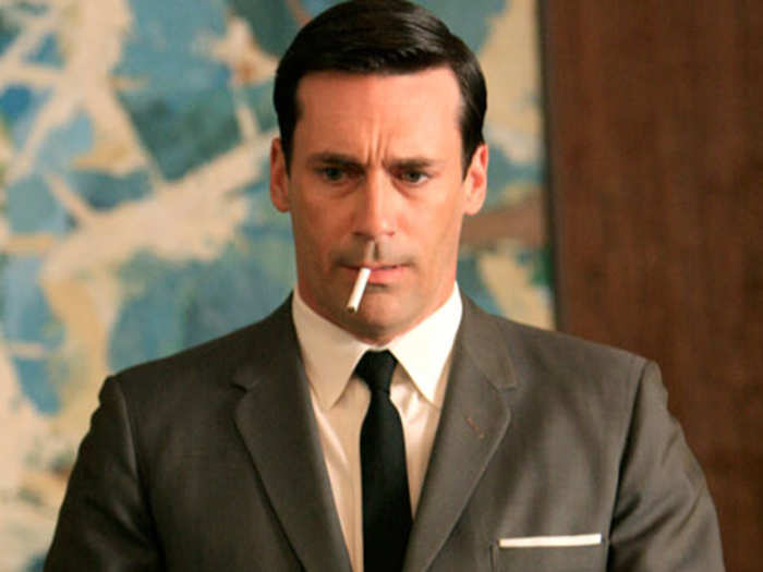 Jon Hamm plays lead character, Don Draper.