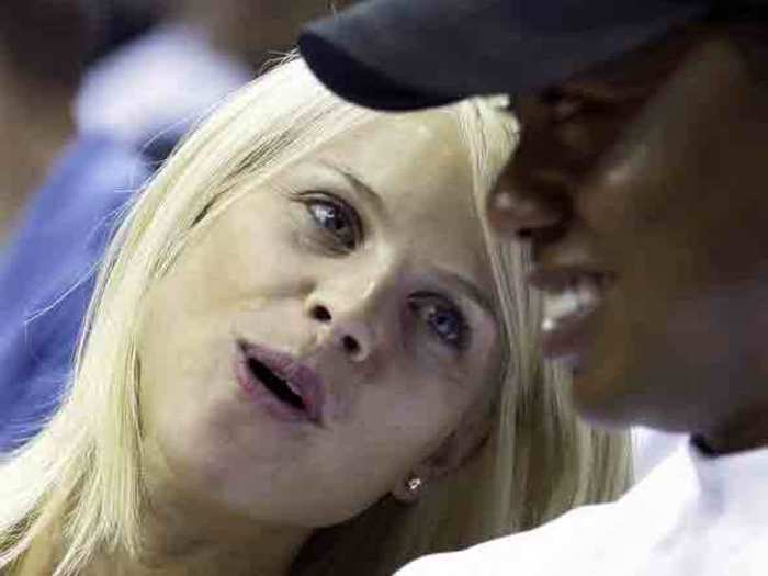 #15 Tiger Woods and Elin Nordegren