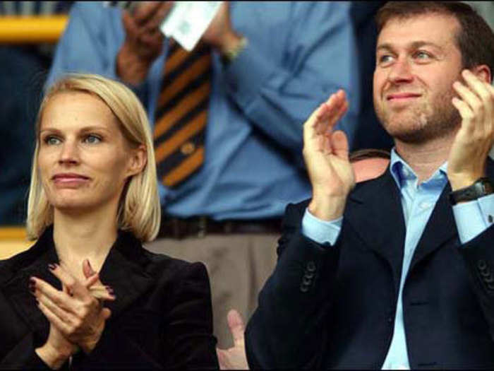 #8 Roman and Irina Abramovich