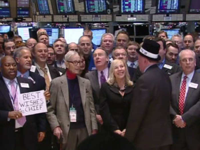 The NYSE floor isn