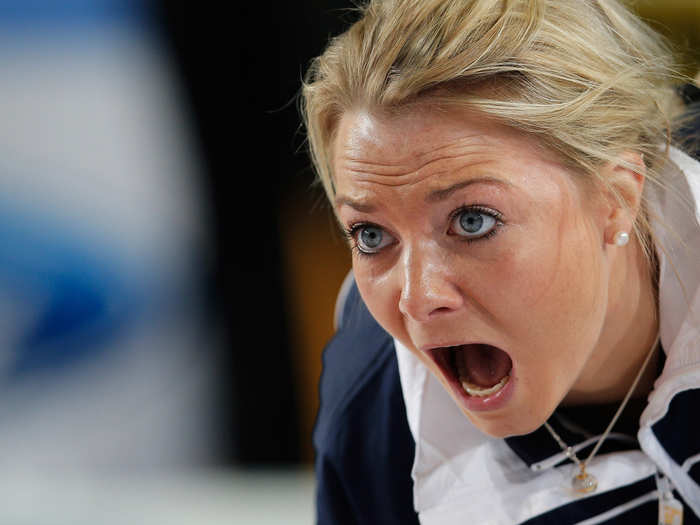 Scottish curler Anna Sloan