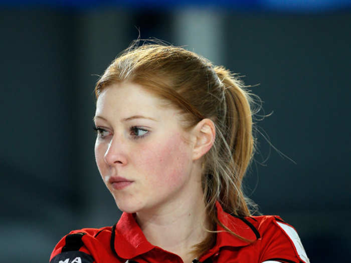 German curler Stella Heiss