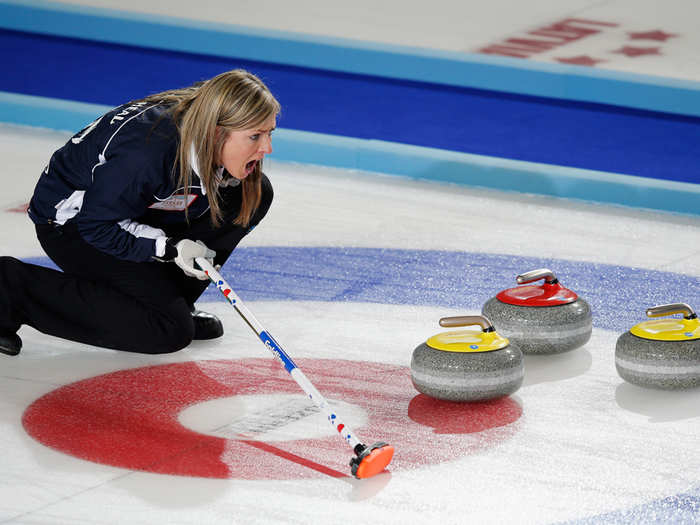 Muirhead yells at the stones