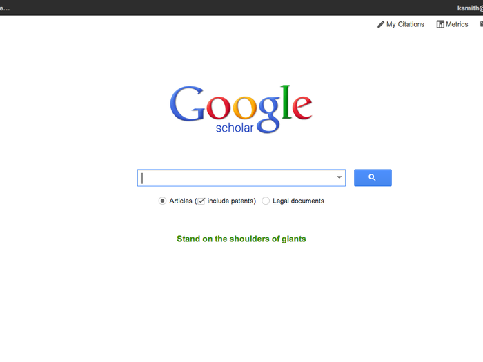 Google Scholar is a search engine for scholarly articles. Scholar is pretty expansive, letting you access articles, theses, books, abstracts and court opinions, from academic publishers, professional societies, online repositories, universities and other web sites.