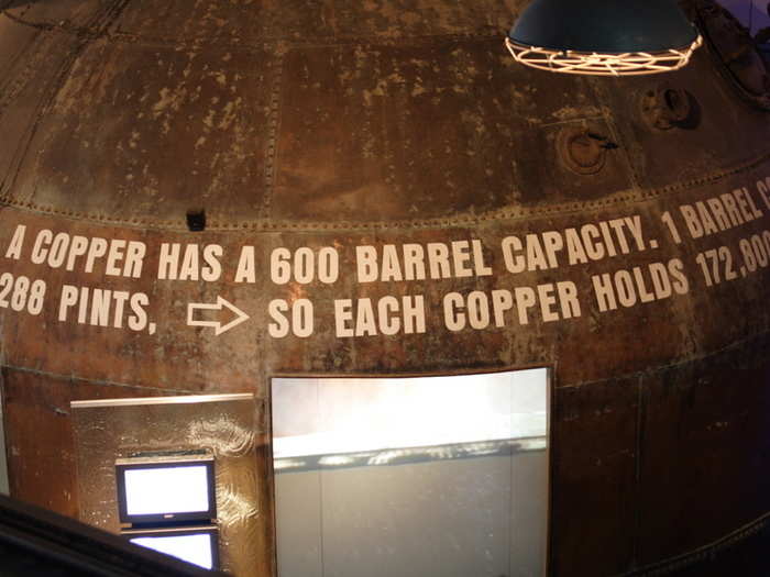 A single copper holds A LOT of beer.