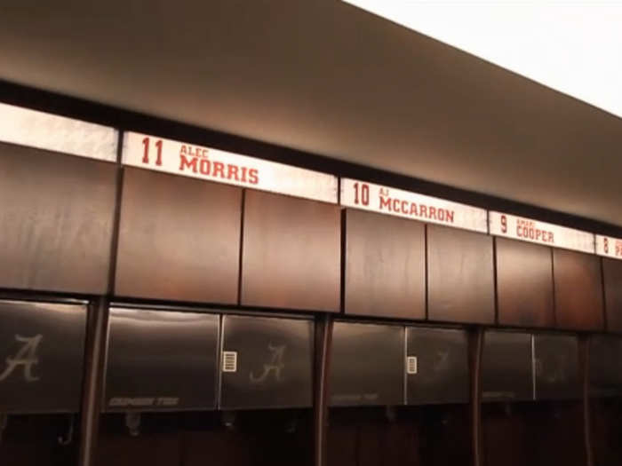 Each player has his name in lights