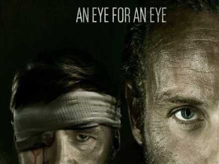 Will we see the "Eye for an Eye poster" come full circle by the season