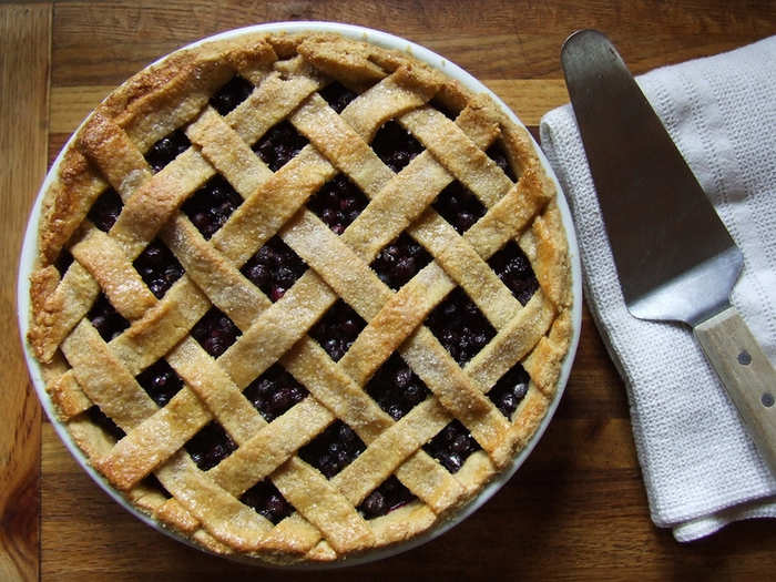 MONTANA: Cut yourself a sweet, flaky slice of huckleberry pie. Huckleberries are native to high altitudes like the mountains of Montana.