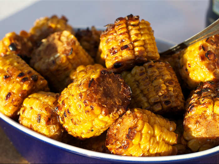 NEBRASKA: Enjoy the simple farm flavors of grilled corn on the cob with a little butter, salt, and pepper.