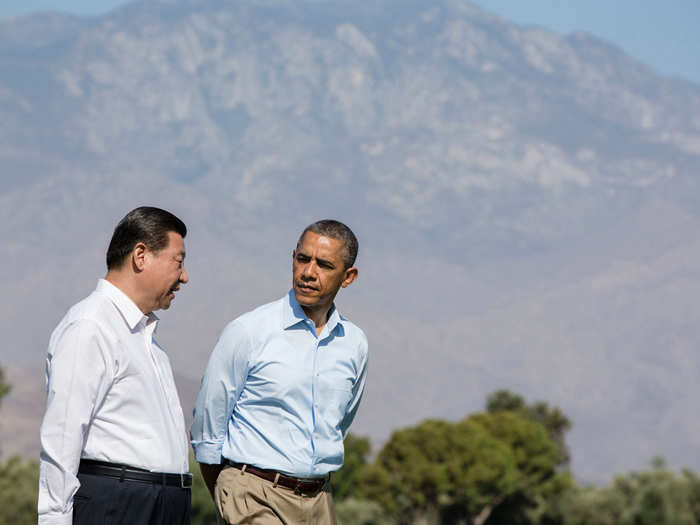 Obama and President Xi Jinping of the People