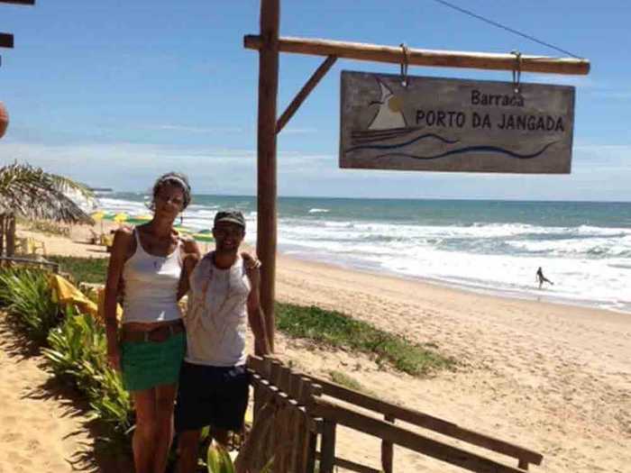 At Imbassaí, locals love the Porto da Jangada, a perfect hangout spot where a fisherman named Zé Mar and his family serve home-cooked Brazilian meals.