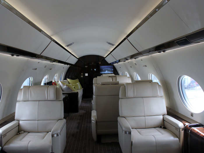 For $65 million, you get more than a well-equipped cockpit. The G650