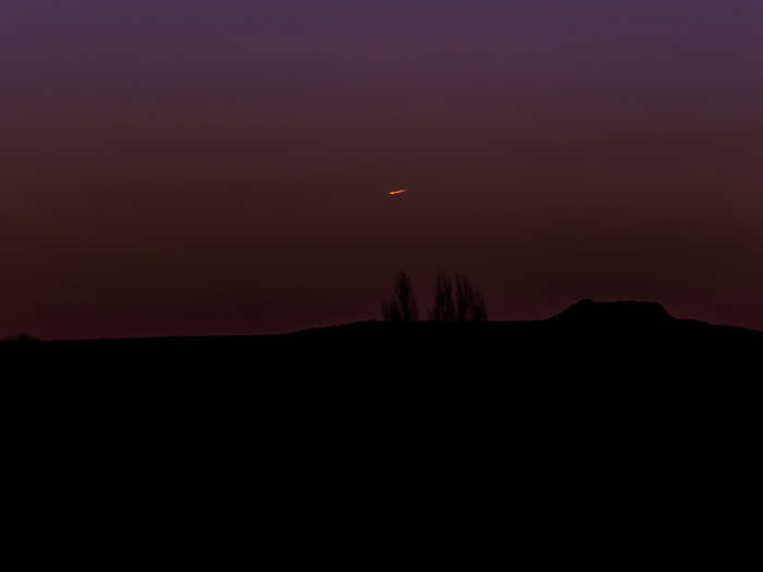 Gleb Lapham caught Pan-STARRS passing over the Utah desert on March 9, 2013.