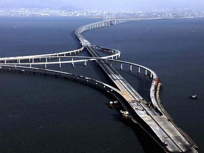 26-mile bridges get built to nowhere.