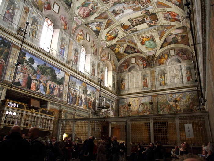 Each day, they walk from the Domus Sanctae Marthae to the Sistine Chapel, where voting is conducted.