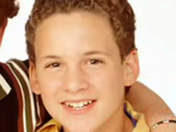 Ben Savage played Cory Matthews, the lead character on "Boy Meets World."