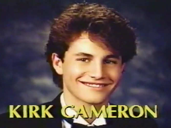 Kirk Cameron won hearts playing Mike Seever on the show "Growing Pains."