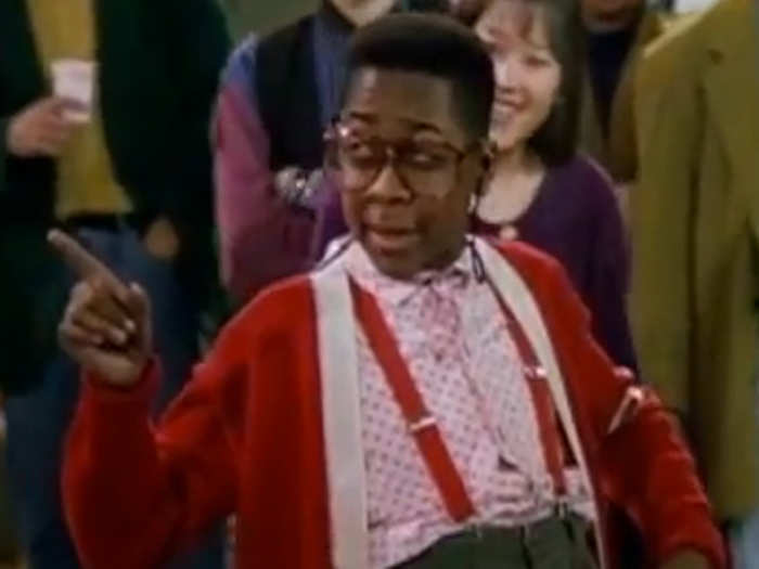 Jaleel White will forever be known as Urkel, the character he played on the show "Family Matters."