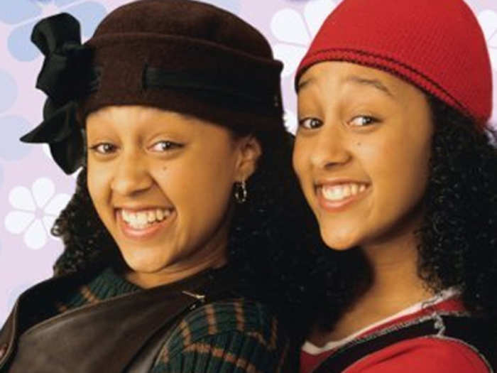 Tia and Tamera Mowry starred in the series "Sister Sister," a show about twins with opposite personalities.