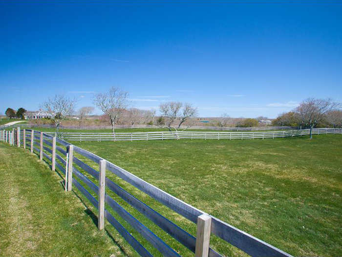 There are also two gated horse pastures.