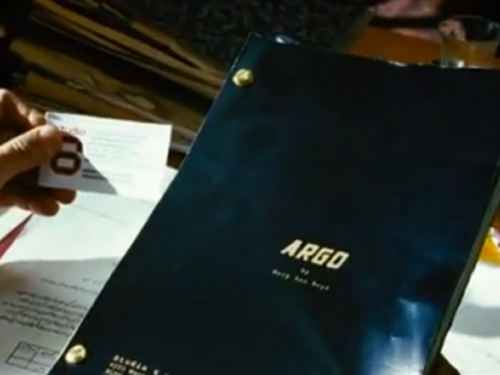 Together, they used a script called "Argo" and formed a fake production company called Studio 6.