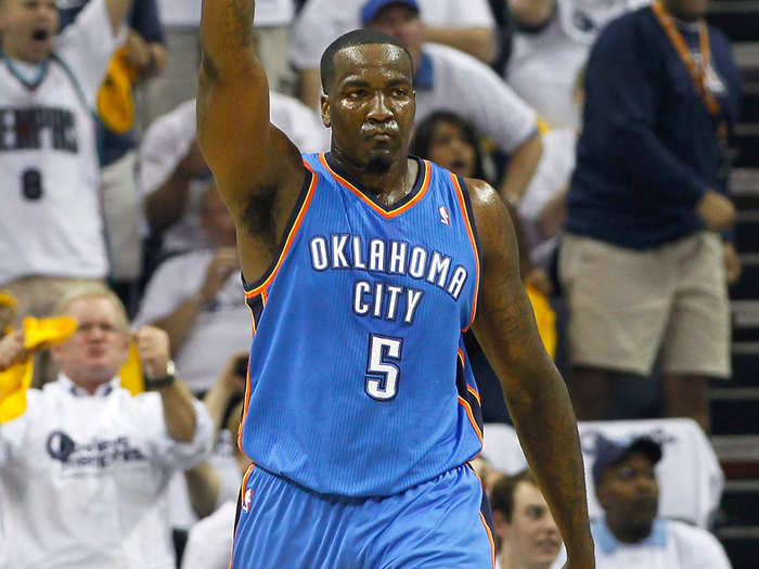 Kendrick Perkins, Oklahoma City Thunder center