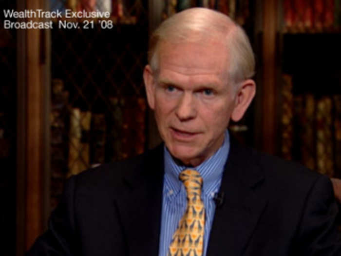 October 2009: Jeremy Grantham says "This is the last hurrah"