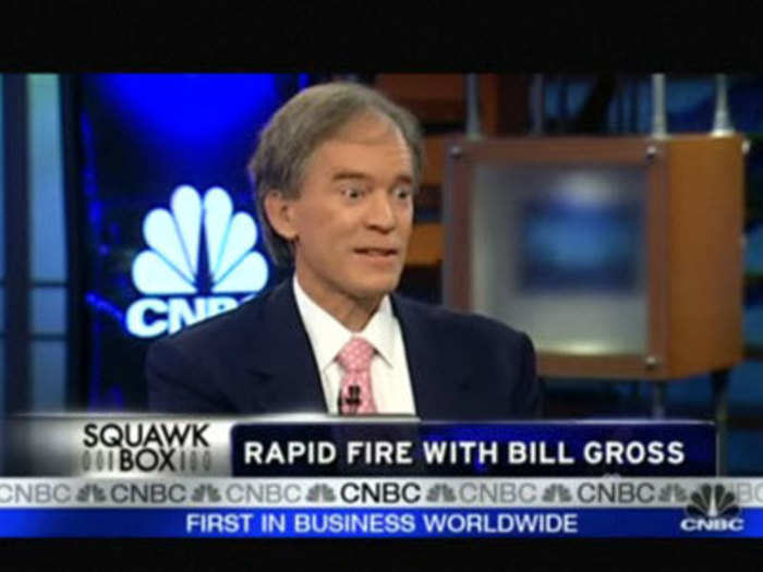 October 2009: Bill Gross says the rally is at its pinnacle