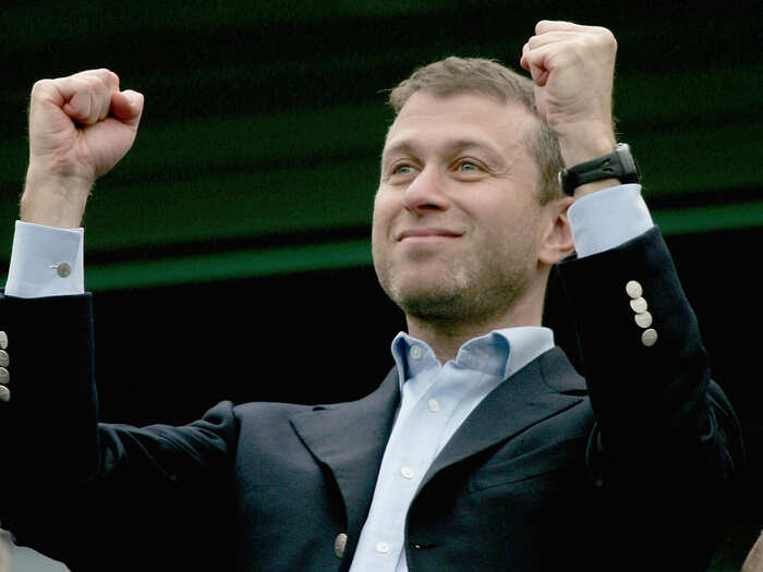 3. Russian tycoon Roman Abramovich is valued at $10.2 billion.