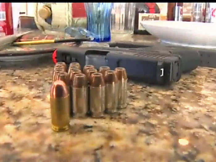 The new owners found live ammo