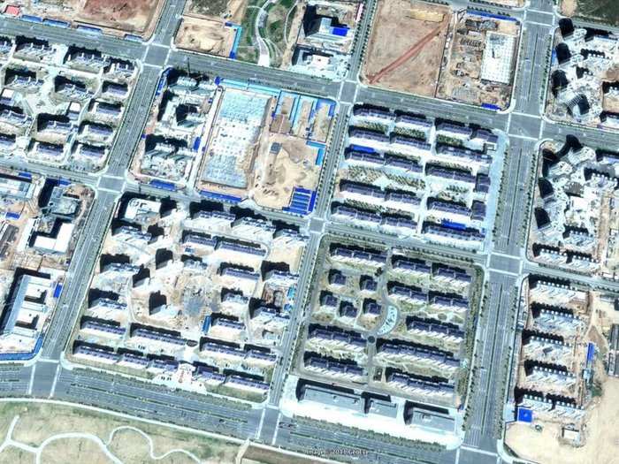 Meanwhile in Inner Mongolia, Ordos is full of housing developments with few signs of life.