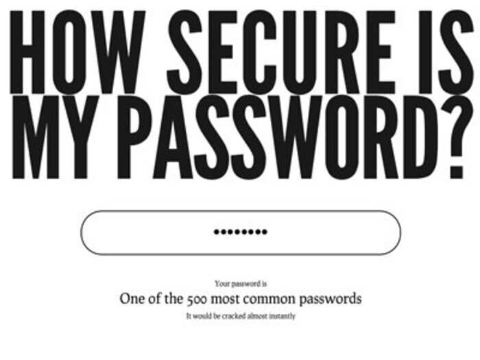 A Simple Way To Create A Super Strong Password | Business Insider India