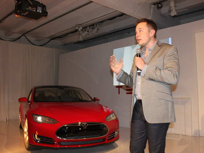 Tesla Motors CEO Elon Musk