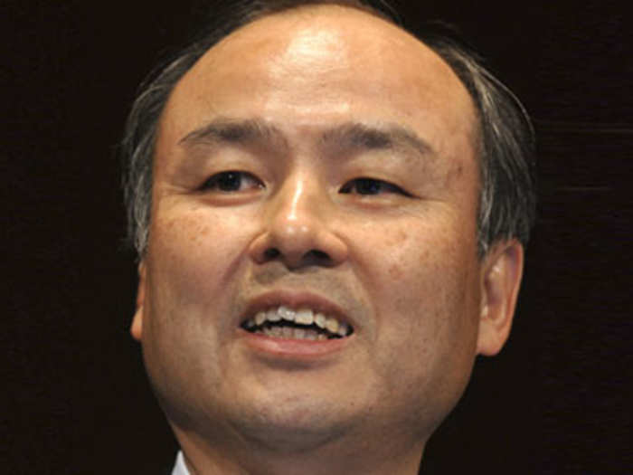 Softbank CEO Masayoshi Son