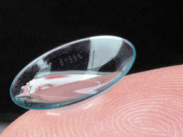 Computerized contact lenses in "Mission Impossible 4" are a few steps ahead of Google Glass