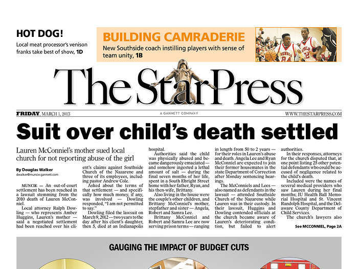 The Star Press in Indiana explains how the cuts will hit East Central Indiana.