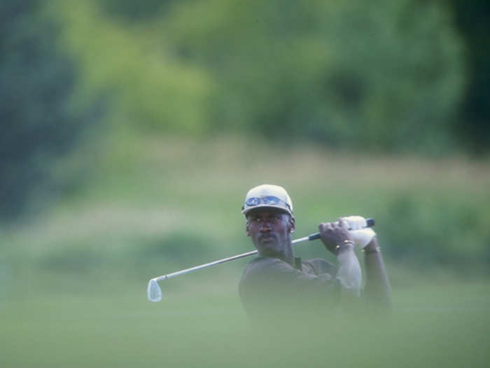 His other hobby: He plays a ton of golf