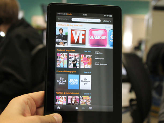 Amazon Kindle Fire -- the original Kindle Fire is one of the easiest tablets to repair. It