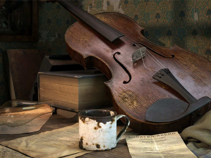 A beautiful old violin