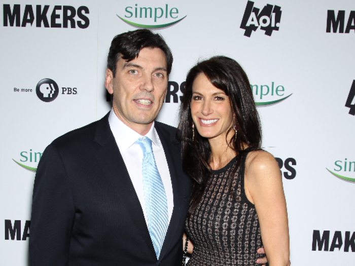 AOL is a huge supporter of MAKERS. CEO Tim Armstrong and his wife, Nancy, were among the guests.