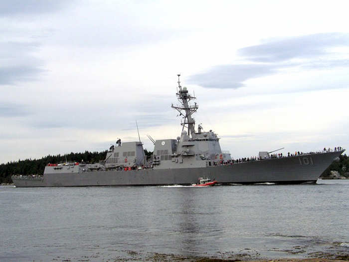 The USS Gridley (DDG-101) performs those same missions.