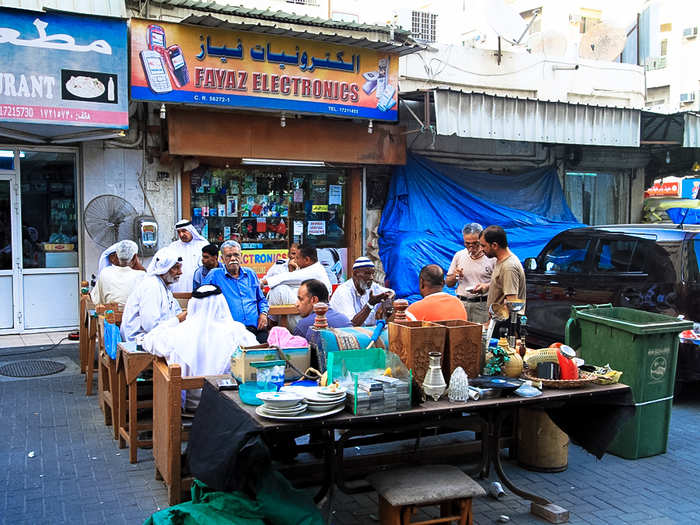 Inside the souq there is an entirely different feel — a kind of intensity — but not threatening in any way. Conversations are happening everywhere.