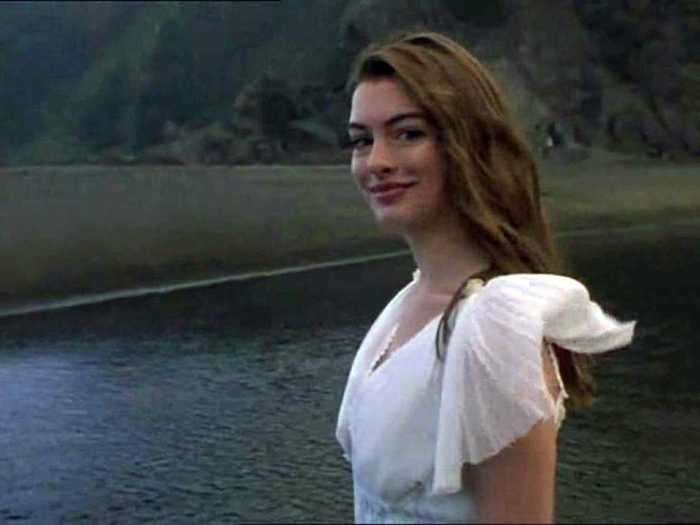 Before she was a princess, Anne Hathaway