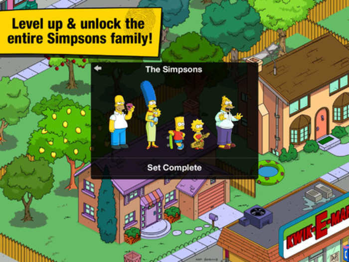 2. The Simpsons: Tapped Out