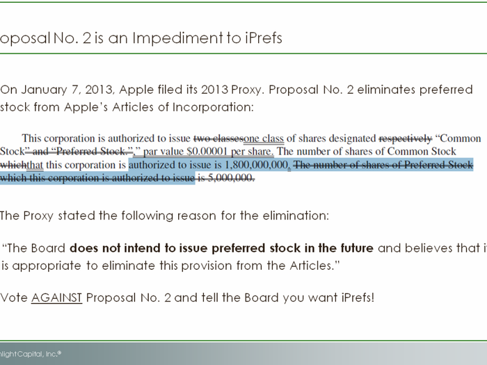 In the last week, Mr. Cook has called the idea “creative,” and said that Apple would study the  proposal carefully.  We look forward to meeting with Mr. Cook and his team shortly.