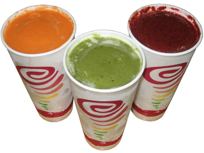 Jamba Juice Green Gummy Bear Smoothie