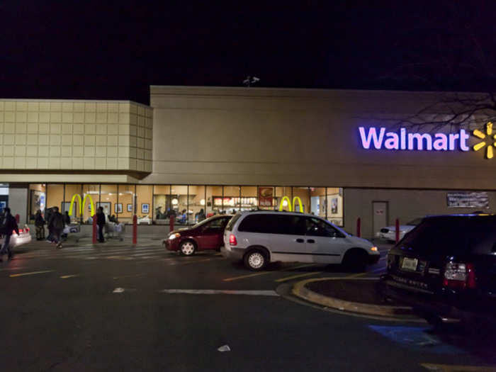 Walmart parking lots alone take up roughly the size of Tampa, Florida.