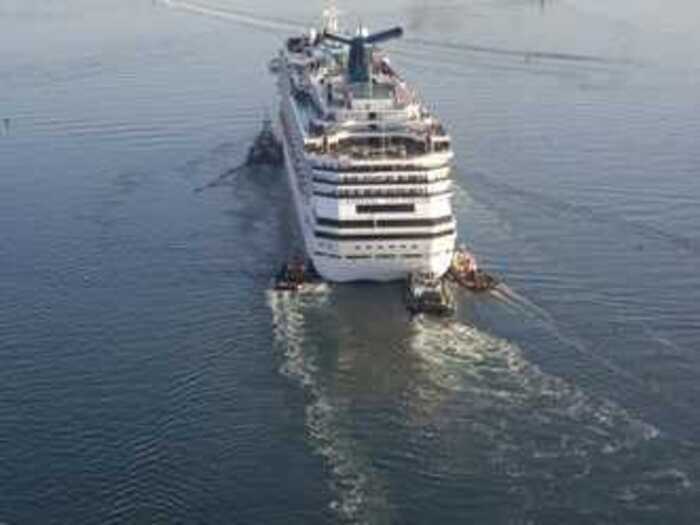 In November 2010, another Carnival cruise ship had a fire on board.