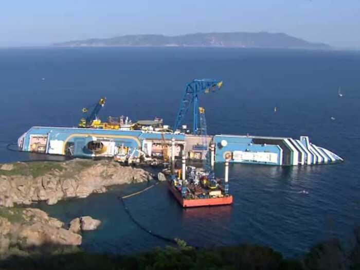 In January 2012, a Costa Concordia ship owned by Carnival struck a rock off the coast of an Italian island.